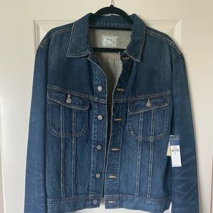 POLO jean jacket, size Large, new with tags